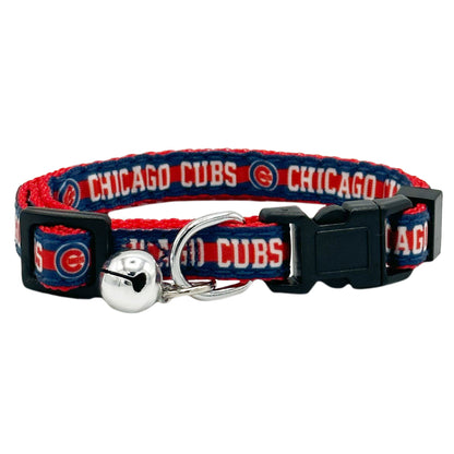 CHICAGO CUBS SATIN CAT COLLAR