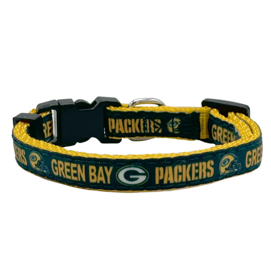 NFL Green Bay Packers Satin Cat Collar
