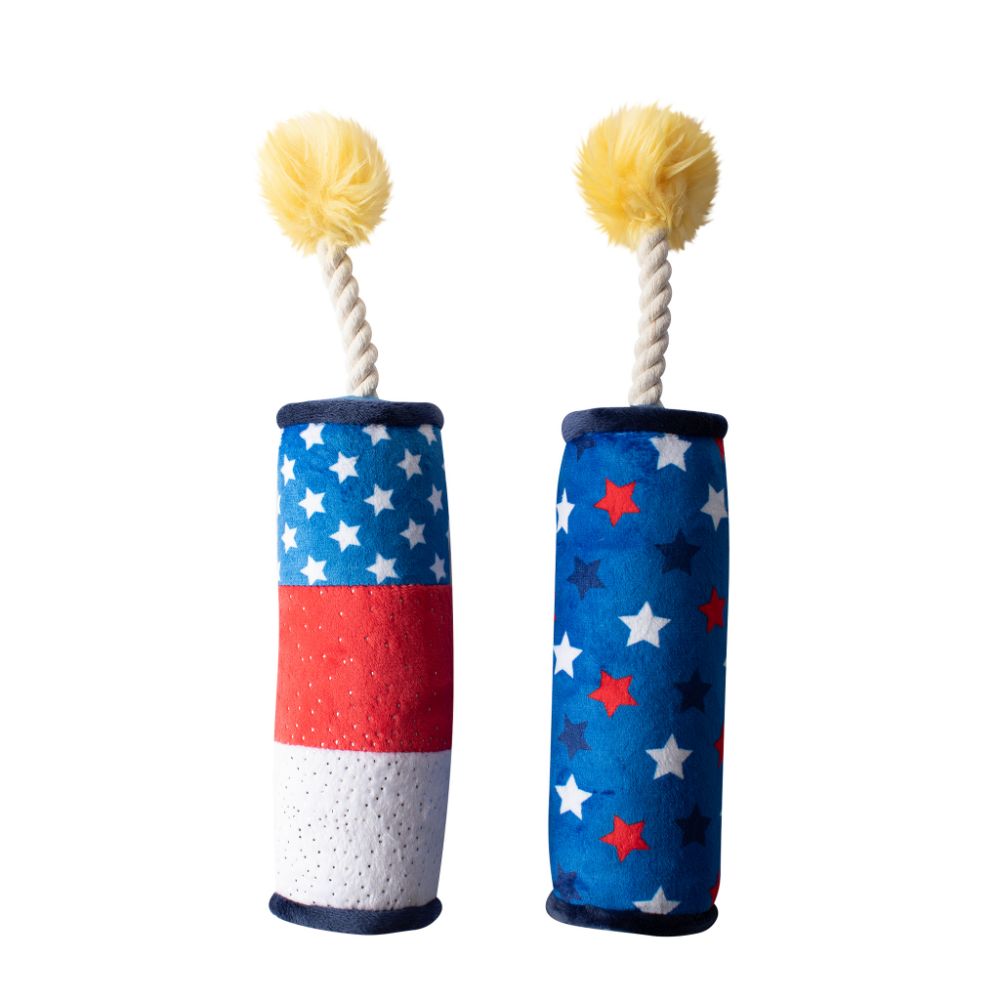 Sparkle On Plush Dog Toys Set Of 2