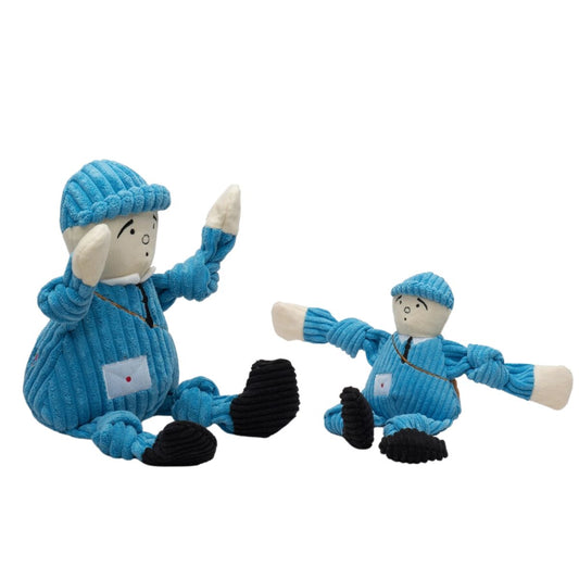 Matty Mail Carrier Knottie Plush Dog Toy
