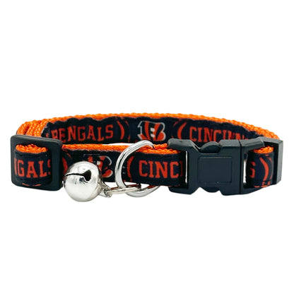 CINCINNATI BENGALS SATIN CAT COLLAR