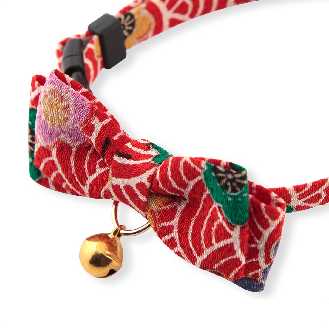 Matsuri Bow Tie Cat Collar (Red)