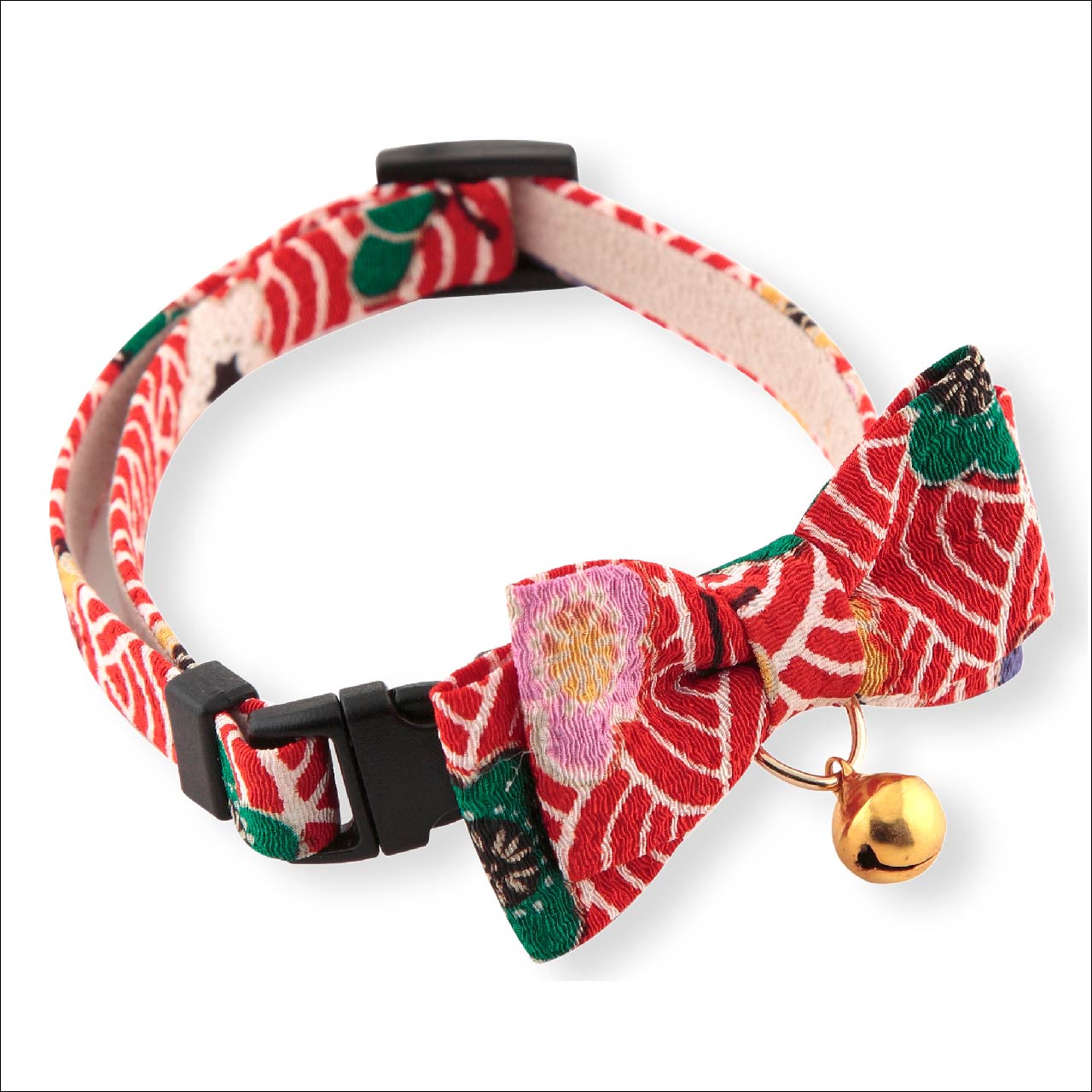 Matsuri Bow Tie Cat Collar (Red)