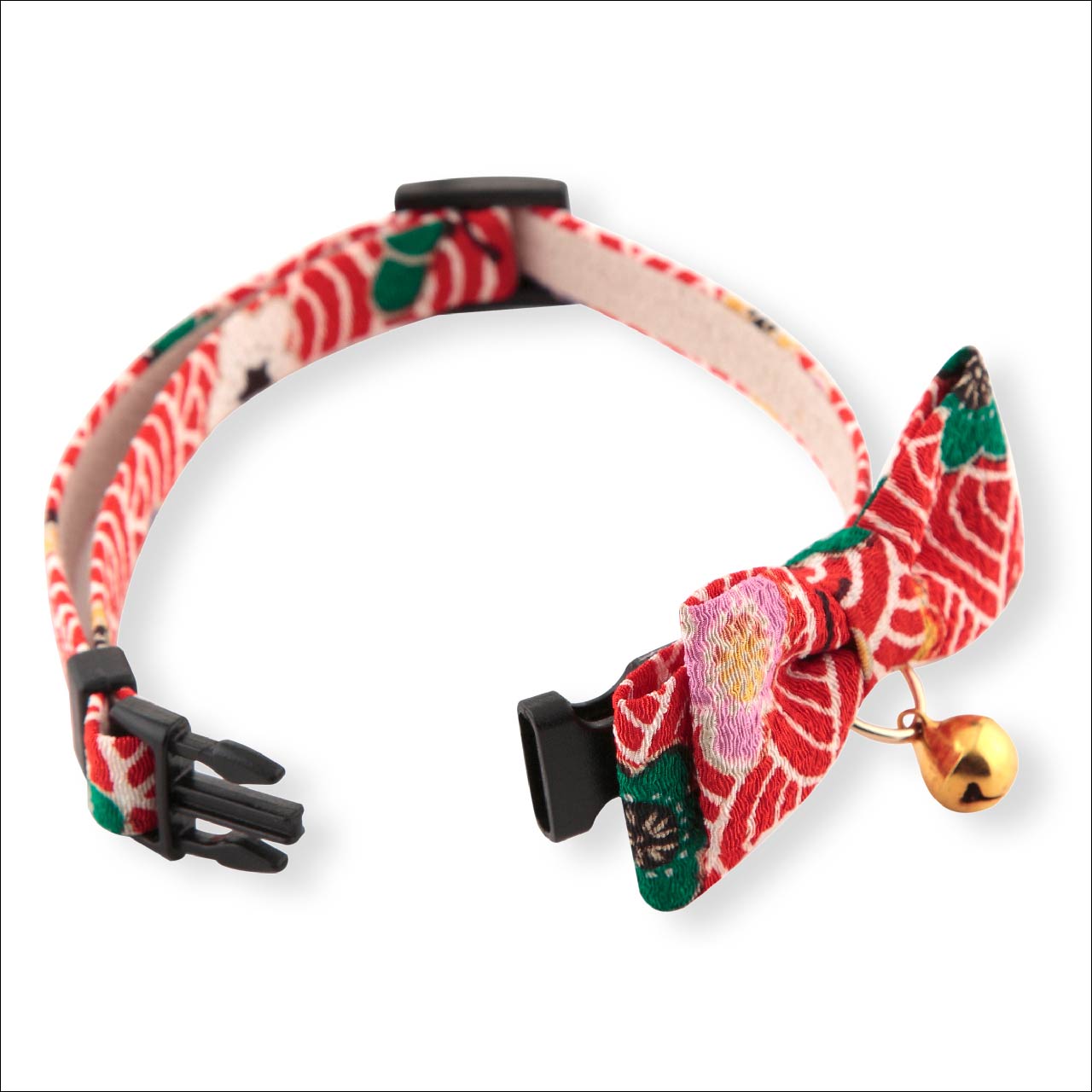 Matsuri Bow Tie Cat Collar (Red)