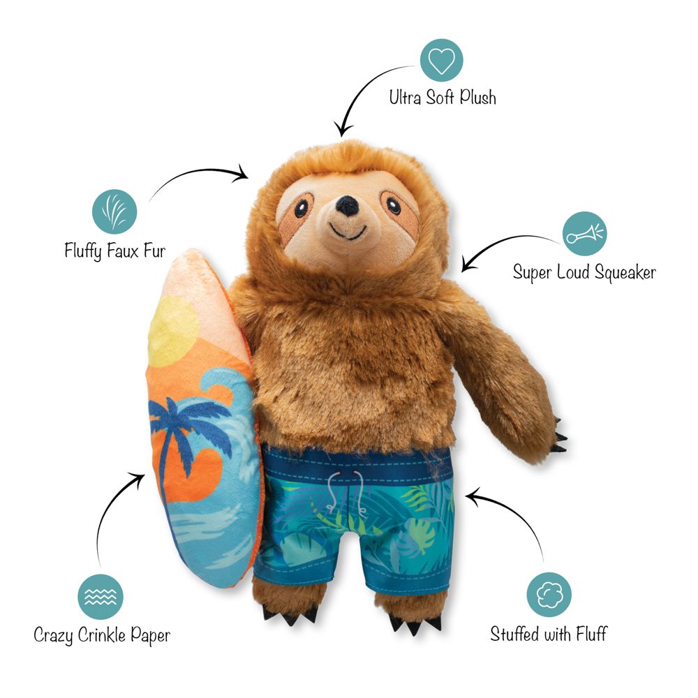 Makin' Waves Plush Dog Toy