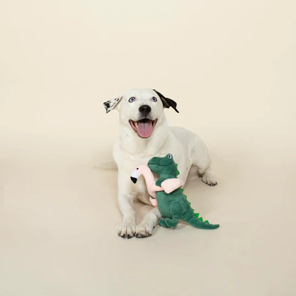 PetShop by Fringe Studio Pool Time Rex Plush Dog Toy