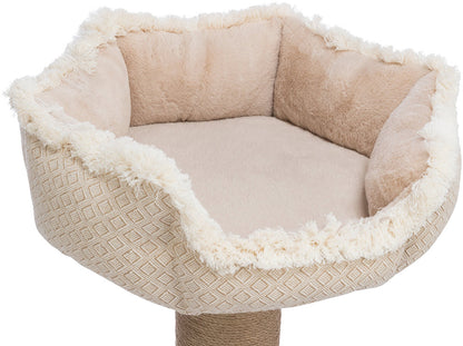 Boho Cat Tree, Beige