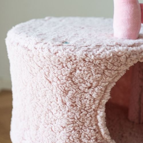 Catry Flamingo Small Cat Tree with Scratching board