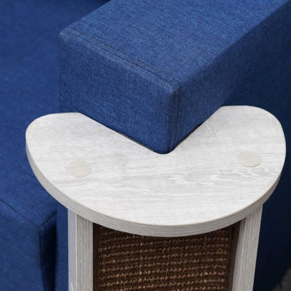 Wafer Corner 2-Pack Sofa Protector with Cat Scratcher