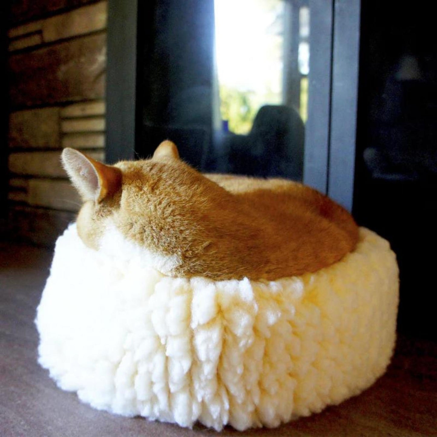 Hugglehounds Dog Cat Fleece Snuggler Bed Small