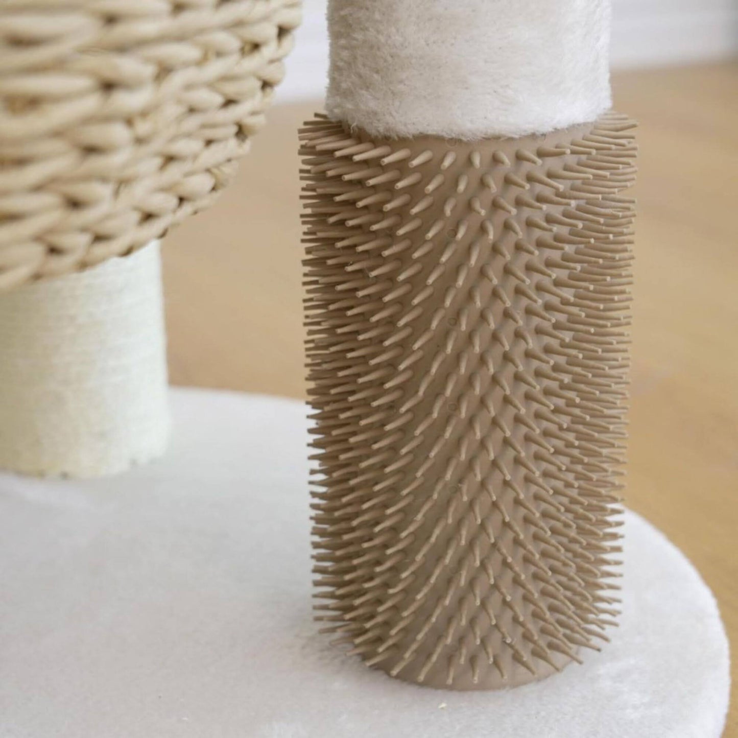 PetPals Boho Chic Style Handwoven Cat Tree, Eco-Friendly & Sustainable Cat Tower - Pharaoh V2, Large