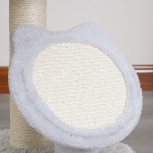 Petpals Rockview 3-level Shag Fur Cat Tree