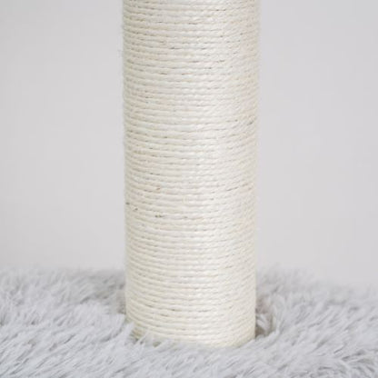 Petpals Rockview 3-level Shag Fur Cat Tree