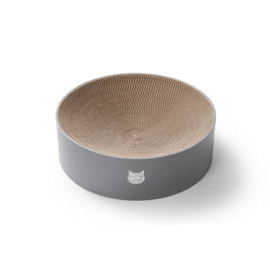 Cozy Cat Scratcher Bowl (Hologram Gray)