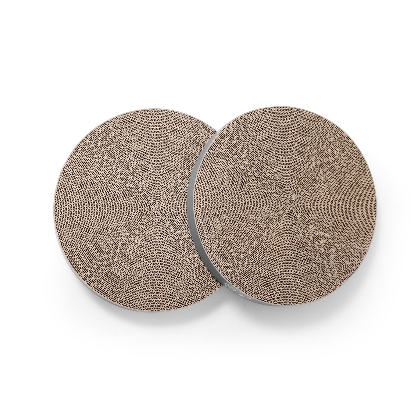 Cozy Cat Scratcher Bowl Replacement Pad (Hologram Gray, 2 pack)