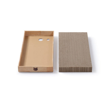 Premium High-density Cat Scratcher (Oak)