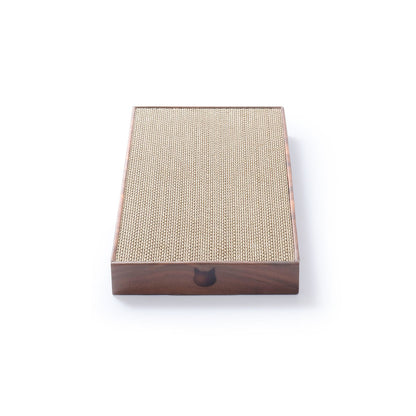 Premium High-density Cat Scratcher (Dark Cherry)