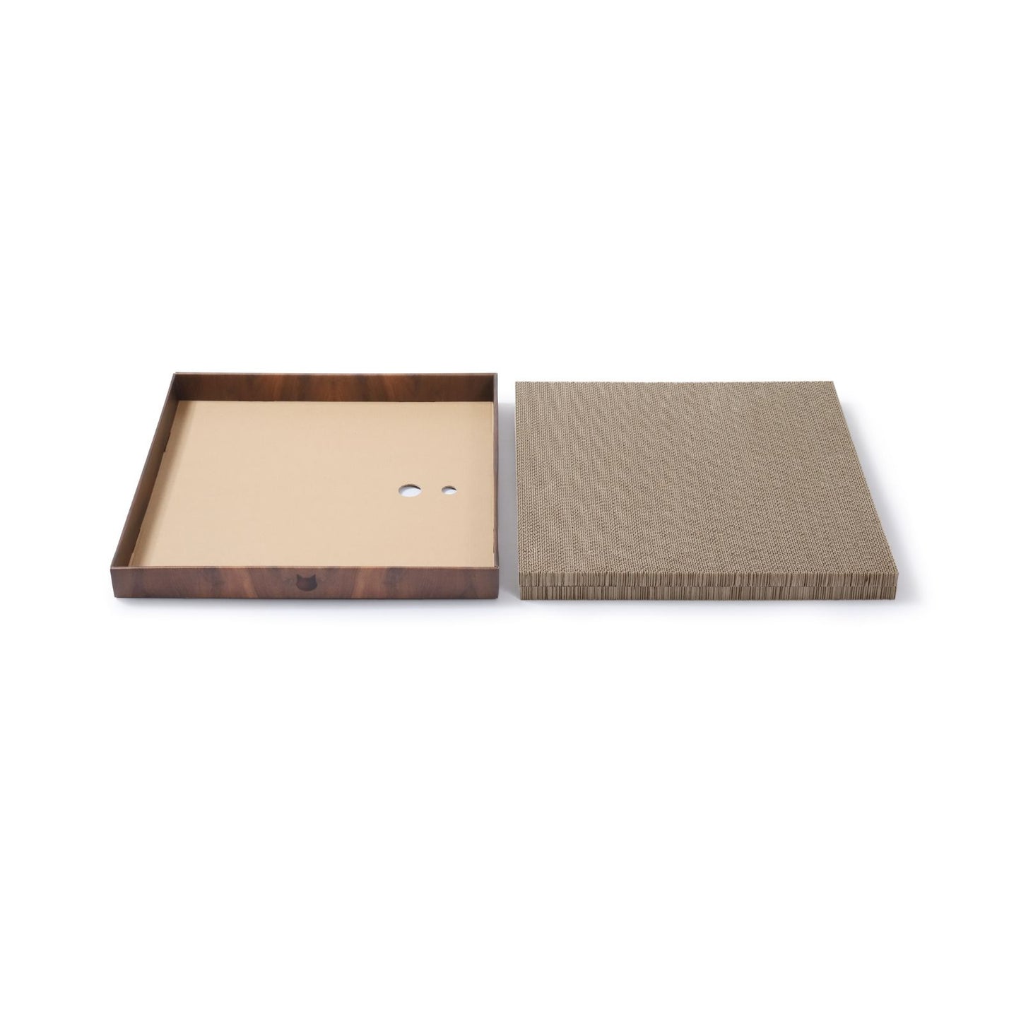 Premium High-density Cat Scratcher King (Dark Cherry)