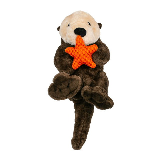 Tall Tails 13" Otter Rope Body Dog Toy