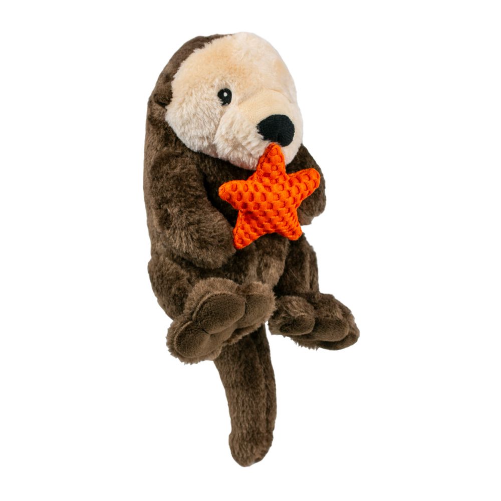 Tall Tails 13" Otter Rope Body Dog Toy