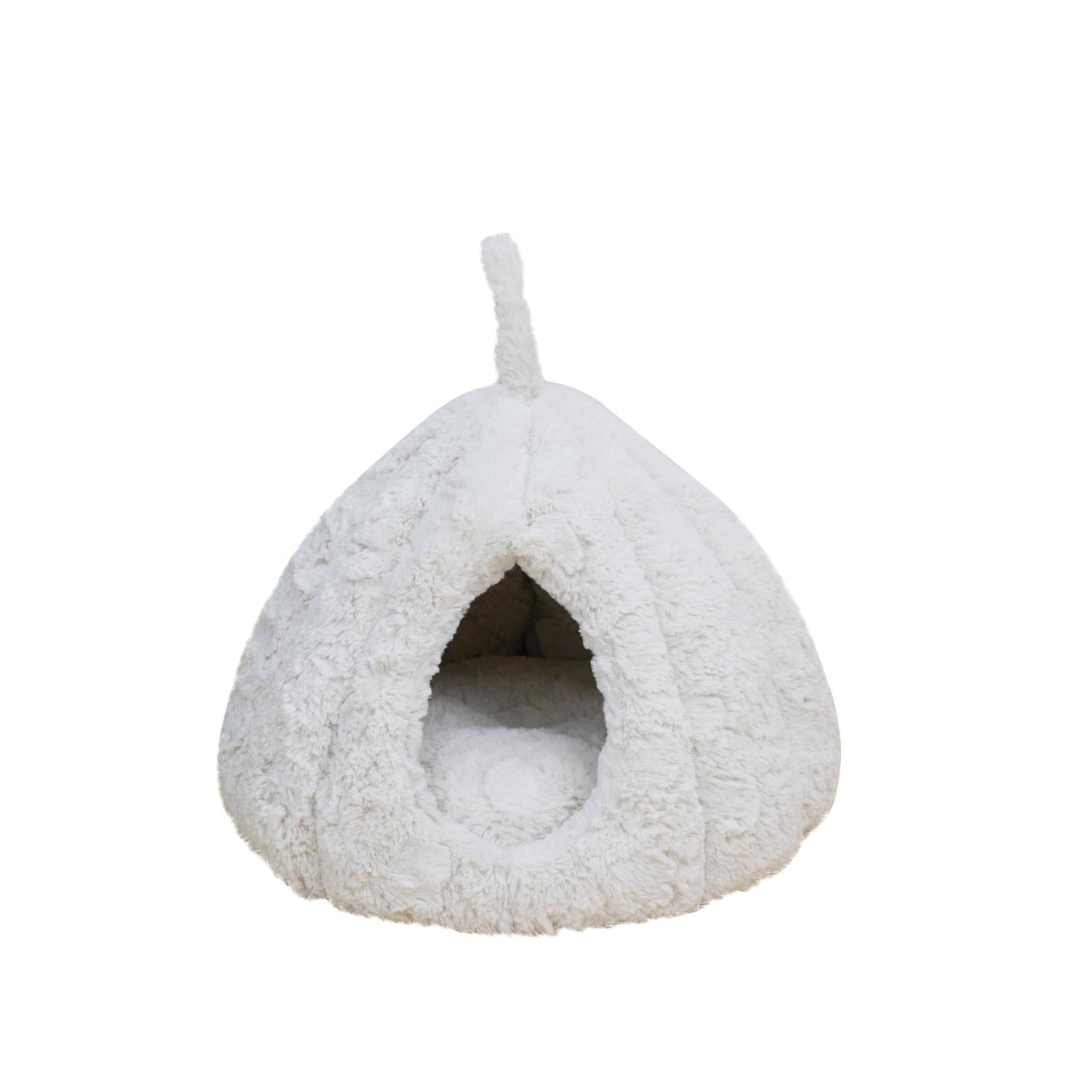 PetPals Anxiety Calming Cat Bed, Installed into Cat Tree, Fully Covered & Washable Kitten Bed - Rose Hut