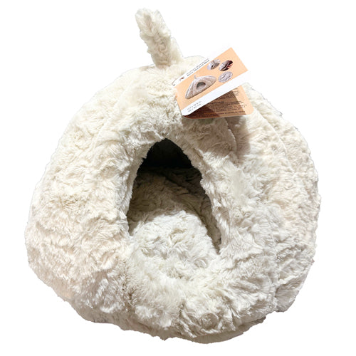 PetPals Anxiety Calming Cat Bed, Installed into Cat Tree, Fully Covered & Washable Kitten Bed - Rose Hut