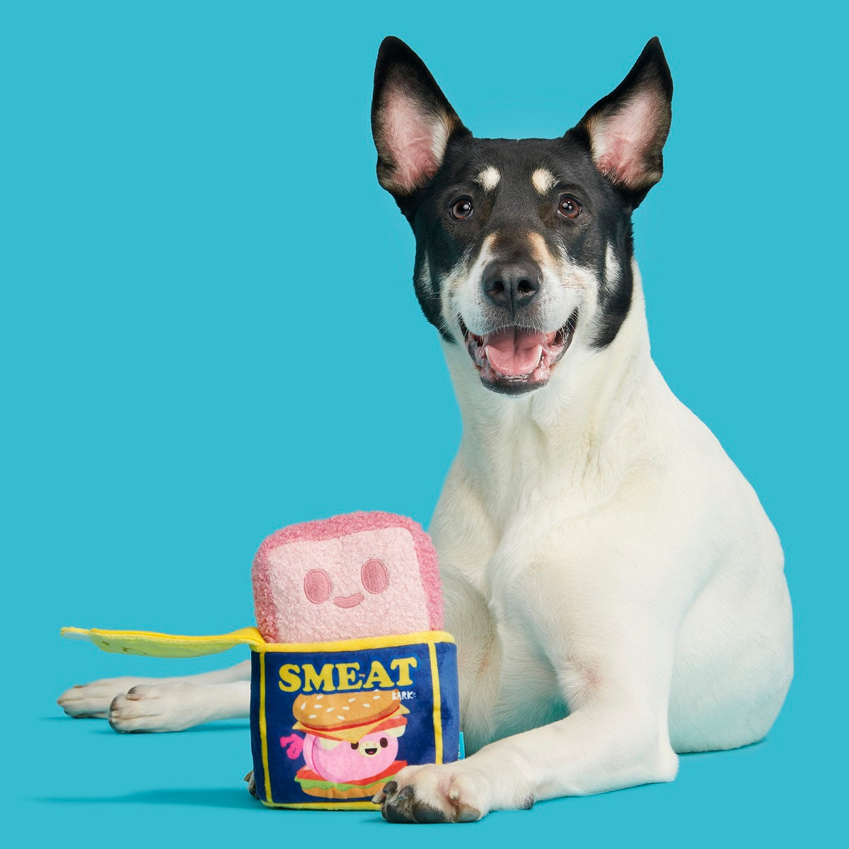 BARK Canned SMEAT Plush Dog Toy XS/S