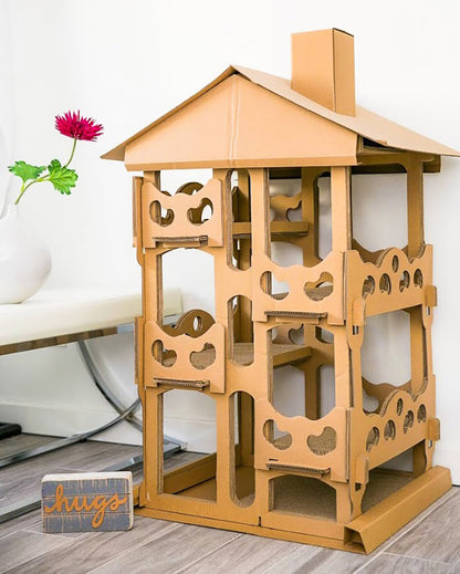 Feline Chateau Cat House