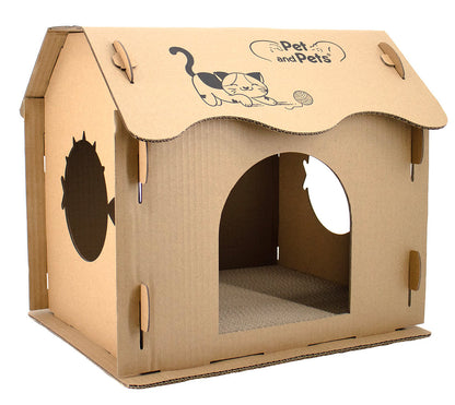 Scratch Pad Cat House