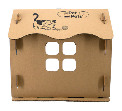 Scratch Pad Cat House