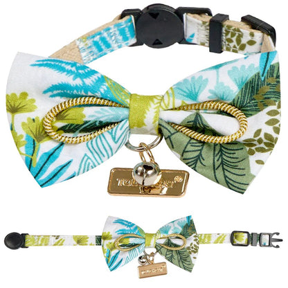 Touchcat  Tropical Patterned Designer Cat Collar