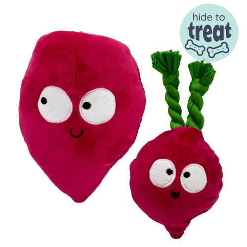 Pop 'n Fetch Beet Dog Toy