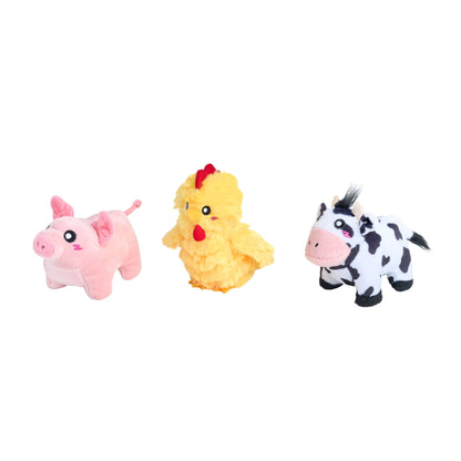 Miniz 3-Pack - Barnyard Friends