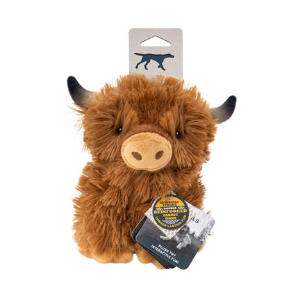Tall Tails Highland Cow Plush Dog Toy