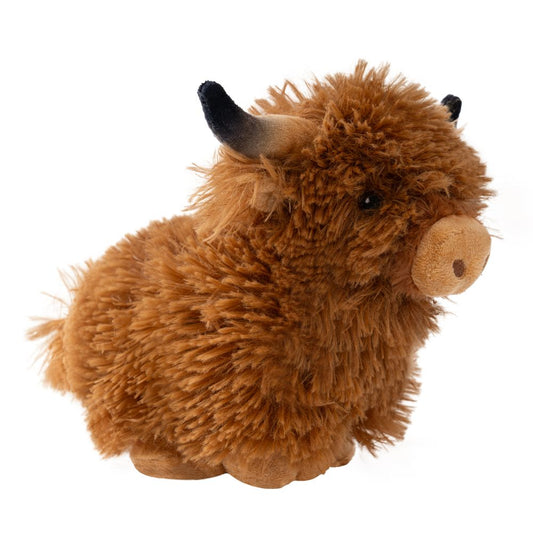Tall Tails Highland Cow Plush Dog Toy