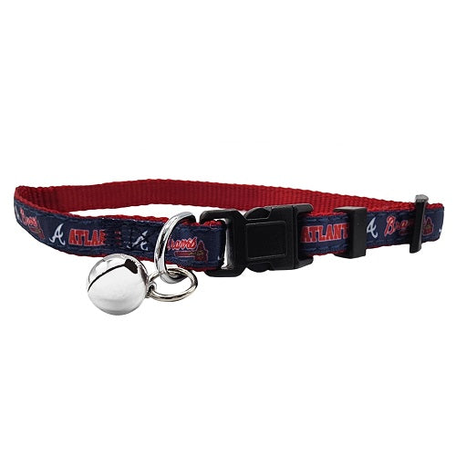 ATLANTA BRAVES SATIN CAT COLLAR