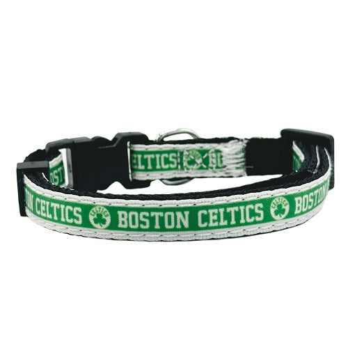 BOSTON CELTICS SATIN CAT COLLAR