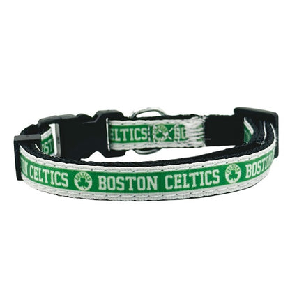 BOSTON CELTICS SATIN CAT COLLAR