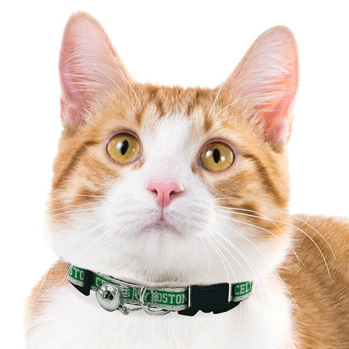 BOSTON CELTICS SATIN CAT COLLAR
