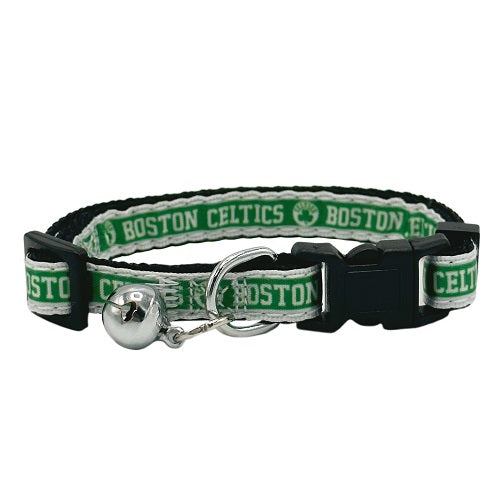 BOSTON CELTICS SATIN CAT COLLAR