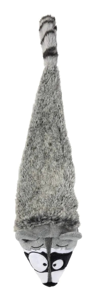 FuzzYard Run Along Raccoon Plush Dog Toy