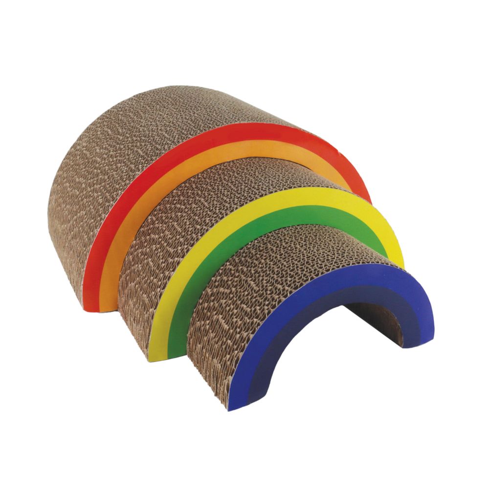 Turbo by Coastal Rainbow Stack Cat Scratcher