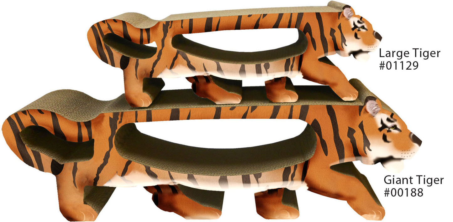 Scratch 'n Shapes GIANT Tiger Scratcher
