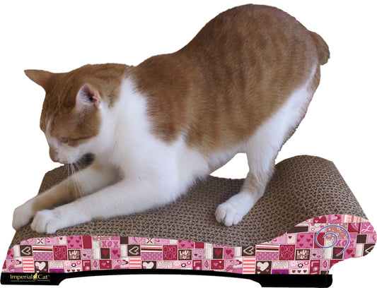 Scratch 'n Shapes Valentine Chaise Cat Scratcher