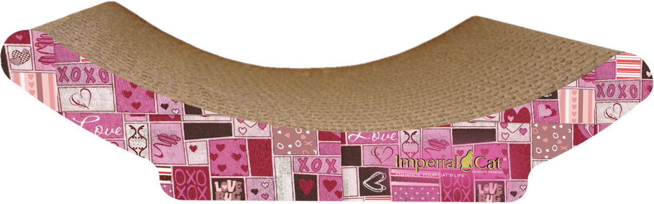 Scratch 'n Shapes Valentine Cozy Curl Scratcher