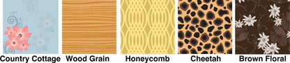 Scratch 'n Shapes Easy Chair & Ottoman Combo