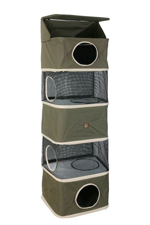 All-in-One Portable Cat Activity Tower (Five Storey)