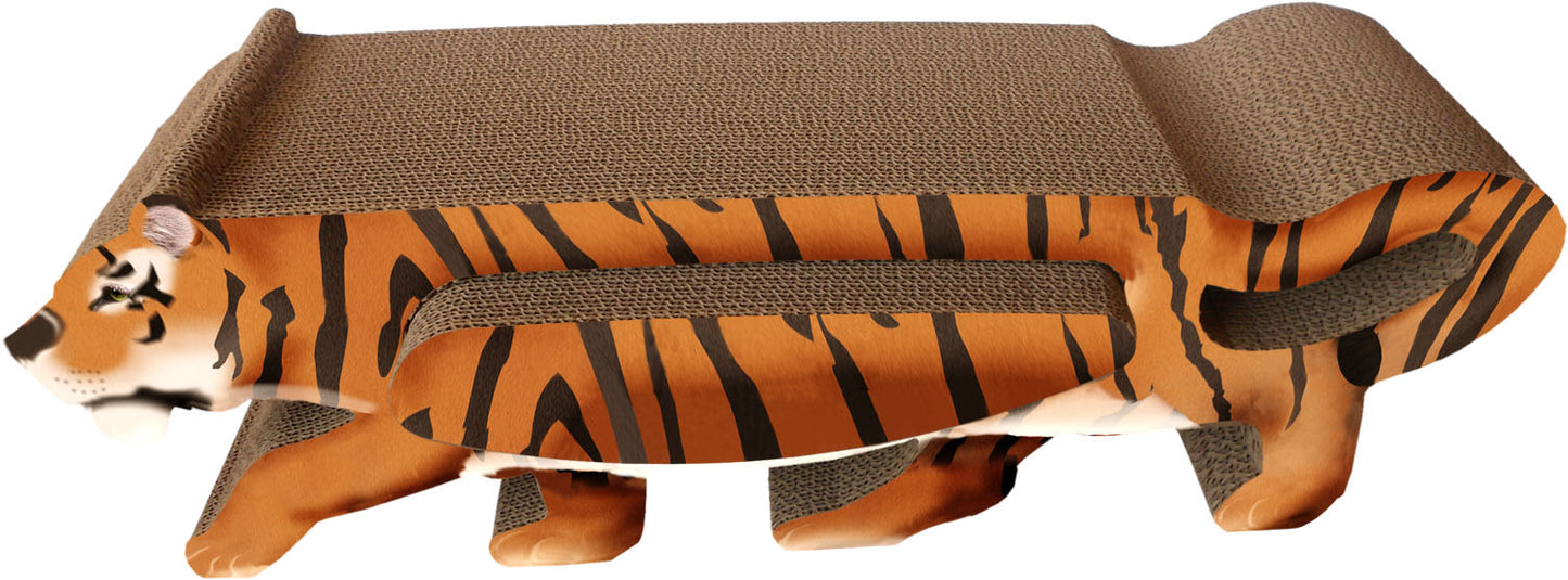 Scratch 'n Shapes Large Tiger Scratcher - 2 in 1