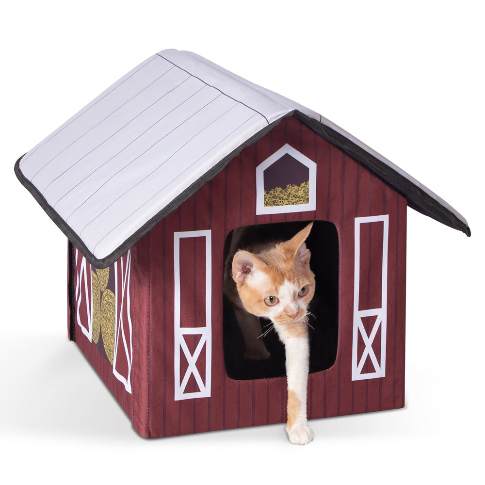 Outdoor Heated Kitty House