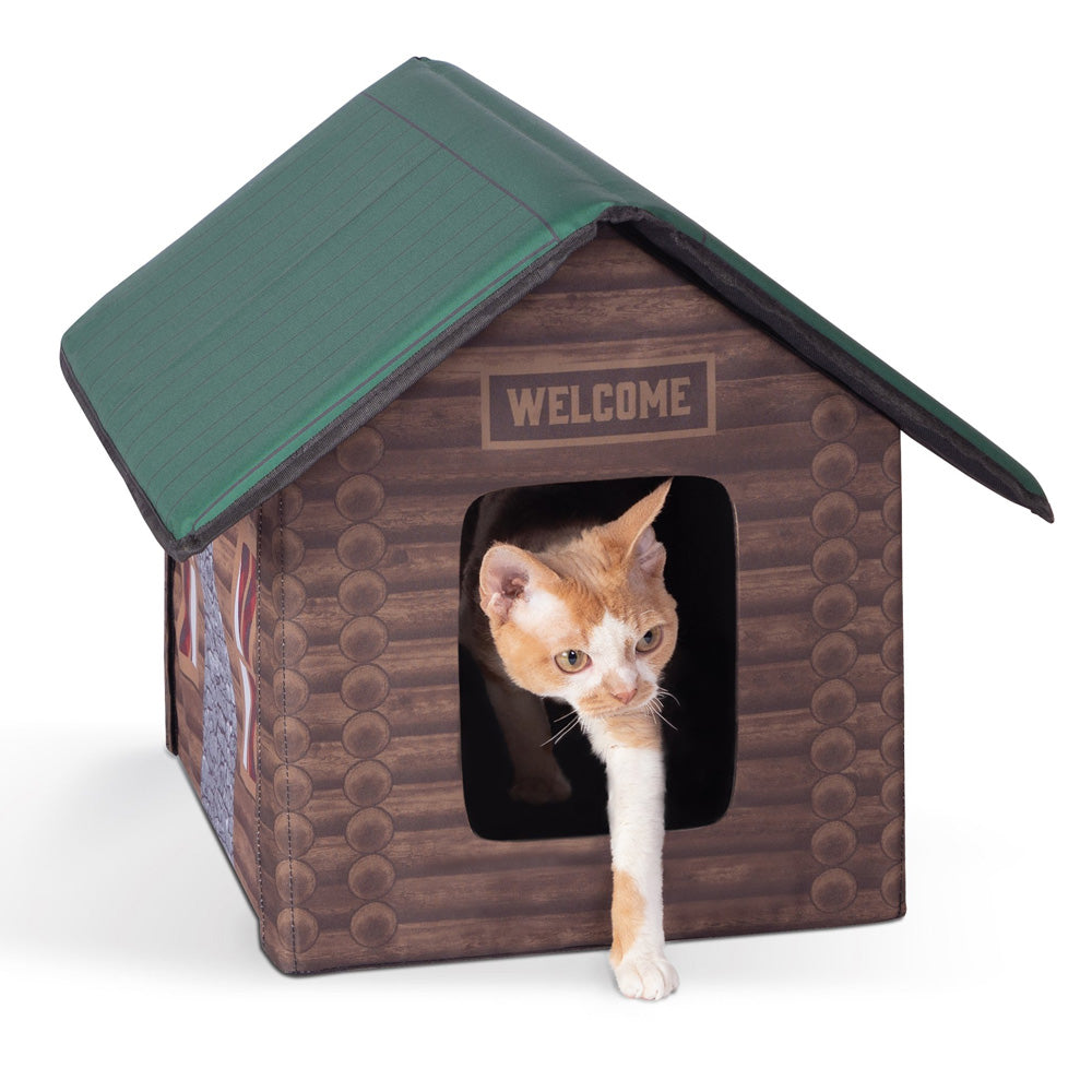 Outdoor Heated Kitty House